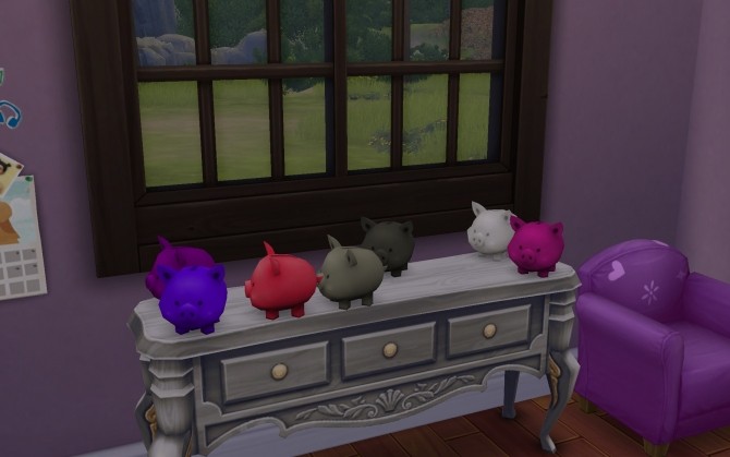 Sims 4 Piggy Bank by g1g2 at Mod The Sims