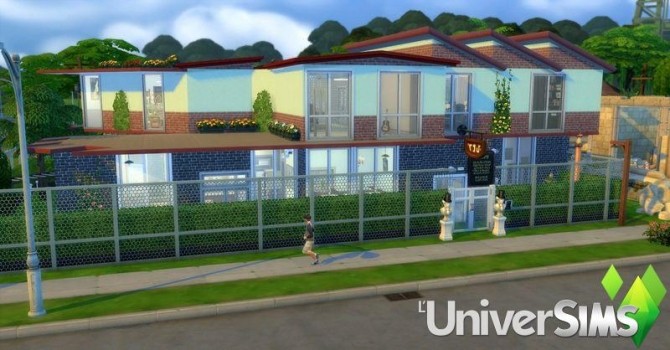 Sims 4 Creek primary school by Coco Simy at L’UniverSims