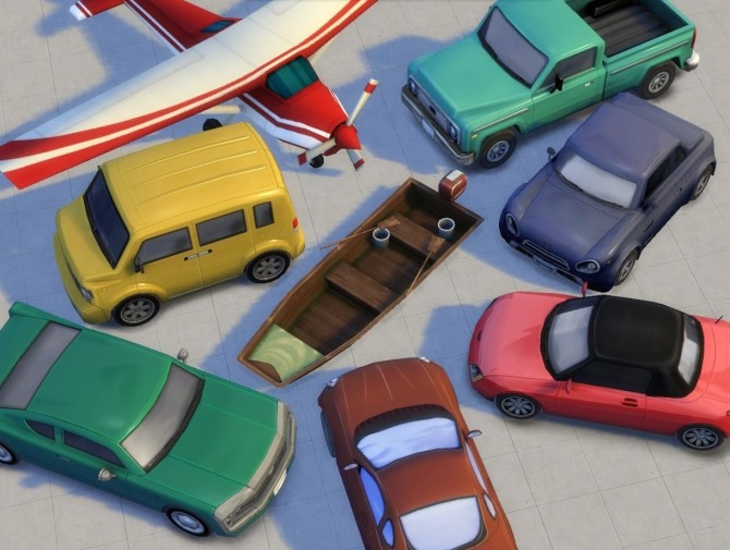 Sims 4 Liberated Vehicles by plasticbox at Mod The Sims