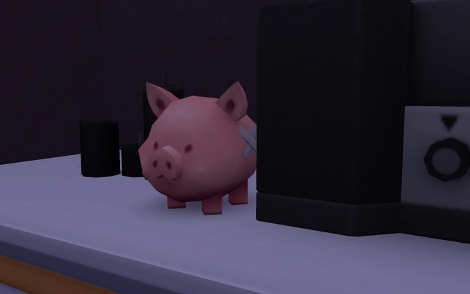Sims 4 Piggy Bank by g1g2 at Mod The Sims