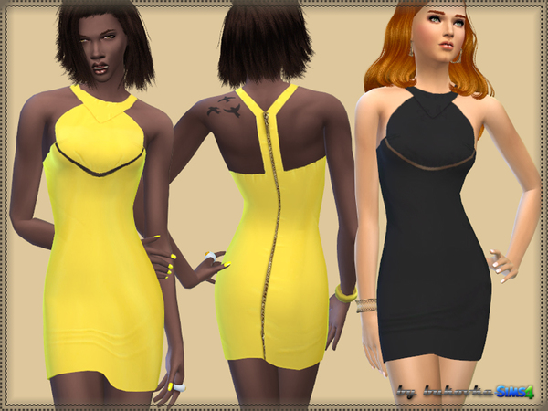 Sims 4 Dress Gianni by bukovka at TSR