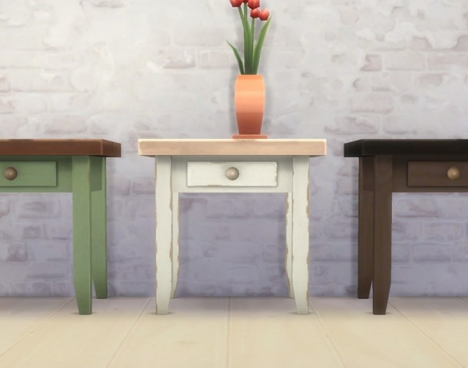 Sims 4 Boring Tables by plasticbox at Mod The Sims