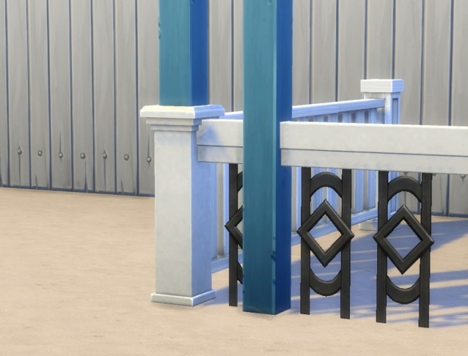 Sims 4 Two Decorative Columns (GT) by plasticbox at Mod The Sims