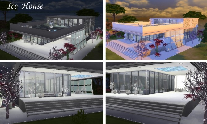 Sims 4 Ice House (no CC) at Tatyana Name