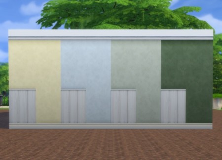 White Paneling + Paint Walls by plasticbox at Mod The Sims