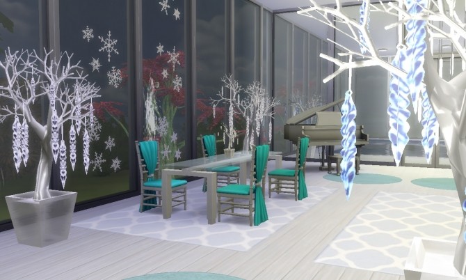 Sims 4 Ice House (no CC) at Tatyana Name
