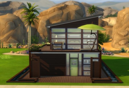 The Cantilatrix house by Alrunia at Mod The Sims