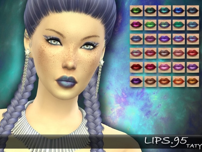 Sims 4 Taty Lips 95 1.0 by Taty86 at SimsWorkshop