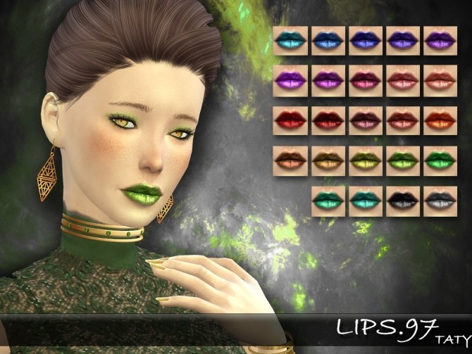Sims 4 Lips 97 by Taty86 at SimsWorkshop