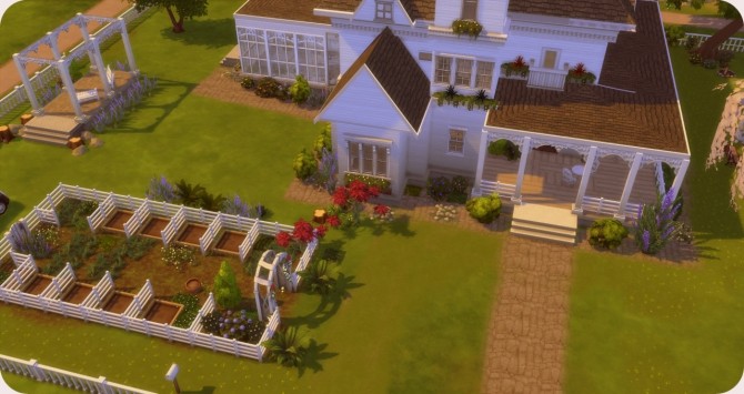 Sims 4 Practical Magic House by Annabellee25 at TSR