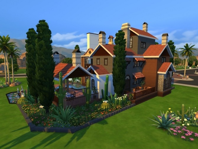 Sims 4 Su Casa Mi Casa by Hannes16 at Mod The Sims