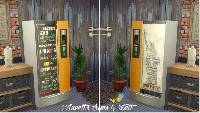 Sims 4 Fridge with Pictures at Annett’s Sims 4 Welt