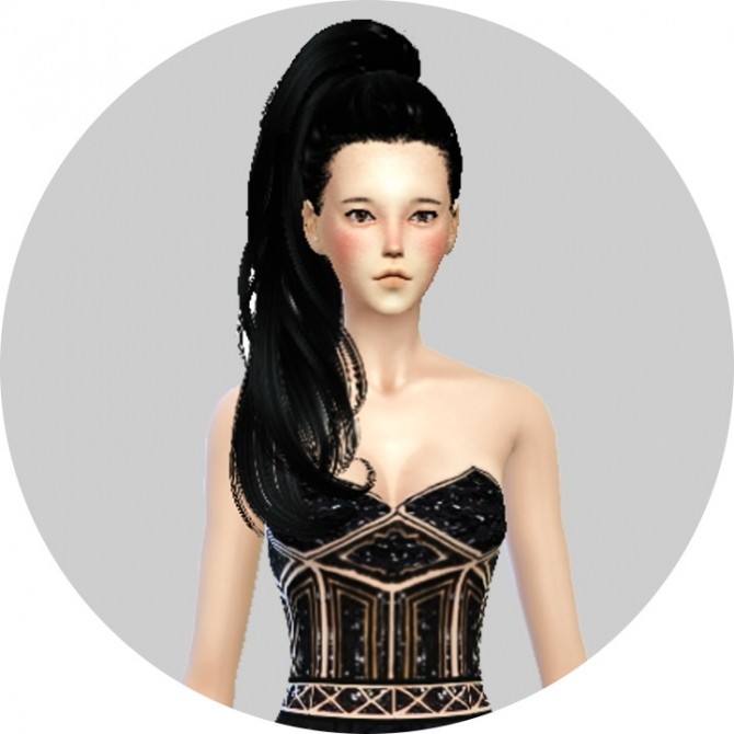 Sims 4 Nightcrawler Sweet Villain Hair Recolor at Agatho Sims