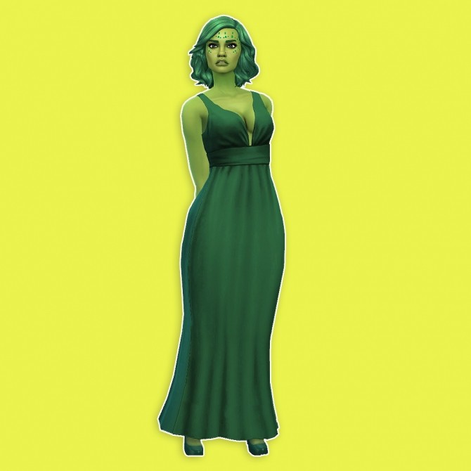 Sims 4 Broccoli Sprout Sim by Weepingsimmer at SimsWorkshop