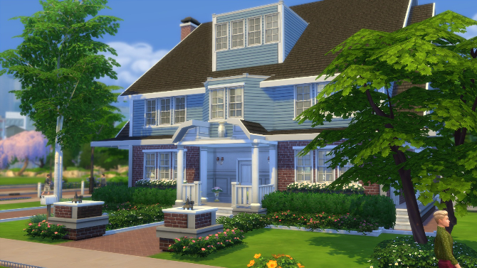 4354 Wisteria Lane house by CarlDillynson at Mod The Sims » Sims 4 Updates