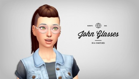 John Glasses by burritosims at SimsWorkshop