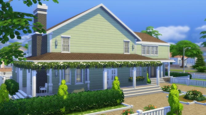 4355 Wisteria Lane house by CarlDillynson at Mod The Sims » Sims 4 Updates