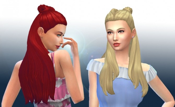 Sims 4 Ariana Hairstyle Version 3 at My Stuff