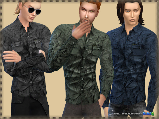 Sims 4 Shirt Wrinkled at Bukovka