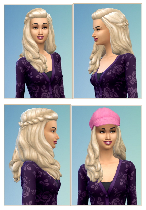 Sims 4 Romantic Garden Hair at Birksches Sims Blog