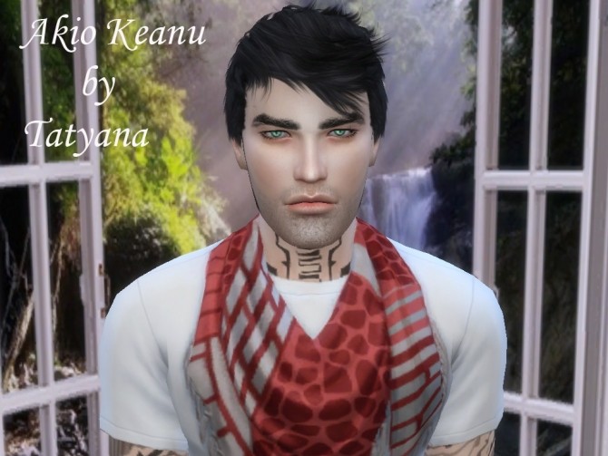 Sims 4 Akio Keanu at Tatyana Name