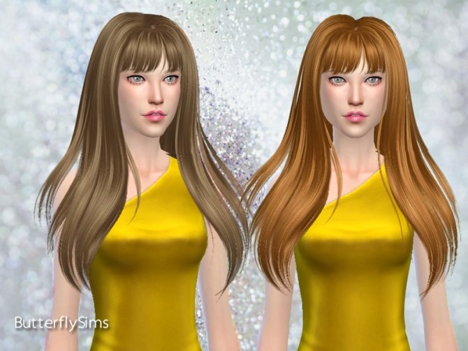 Sims 4 B fly hair 189 (Free) at Butterfly Sims