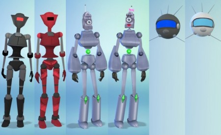Tiny Robots Kids Robot Costumes by Esmeralda at Mod The Sims