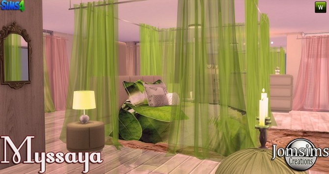 Sims 4 Missaya bedroom at Jomsims Creations