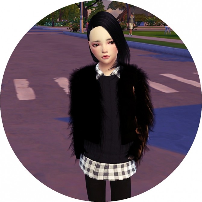 Sims 4 Child Acc Fur Jacket at Marigold