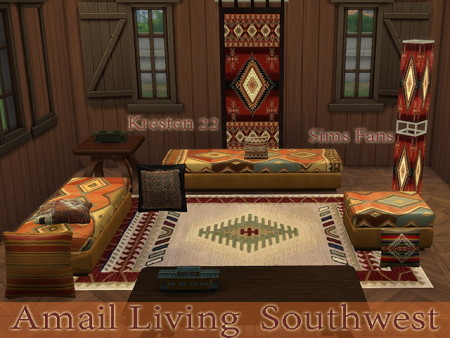 Amali Living Southwest Collections by Kresten 22 at Sims Fans