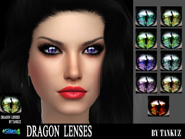 Sims 4 Dragon Lenses at Tankuz Sims4