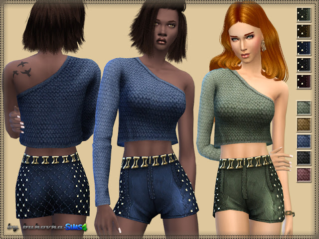 Sims 4 City Style outfit at Bukovka