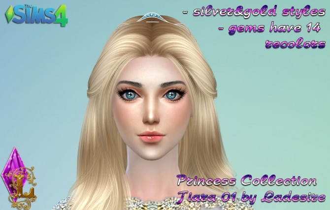 Sims 4 Princess Collection Tiara 01 at Ladesire