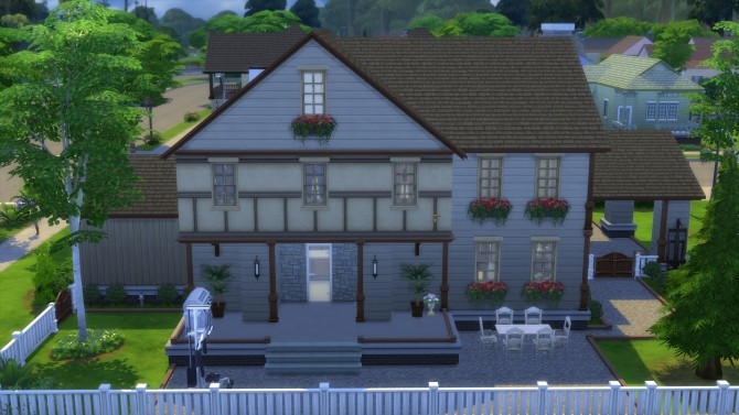 Sims 4 Maylenderton house by CarlDillynson at Mod The Sims