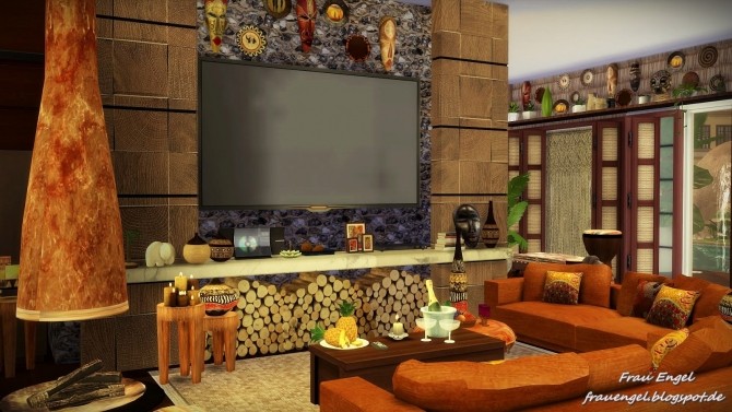 Sims 4 Safari Lodge at Frau Engel