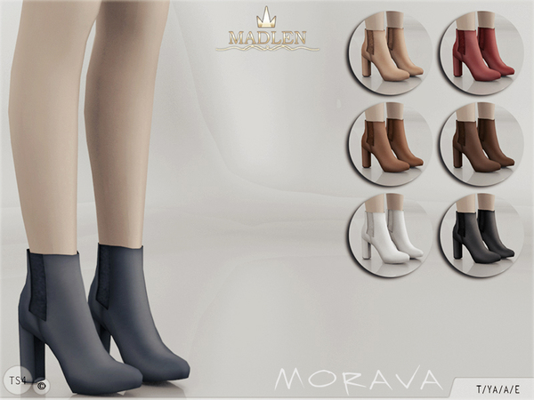 Sims 4 Madlen Morava Boots by MJ95 at TSR
