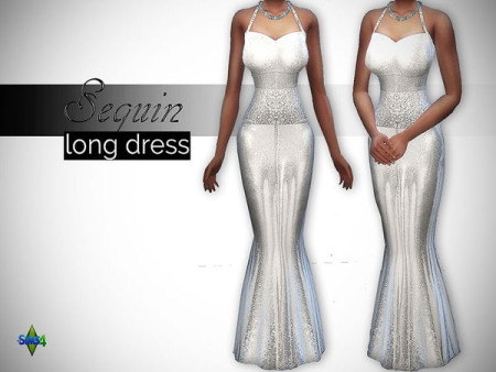 Sequin Long Dress by L’Rimshard at TSR
