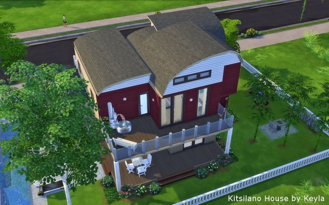 Sims 4 Kitsilano house at Keyla Sims