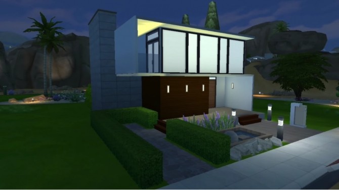 Sims 4 Modern House #1 by Morsant92 at Mod The Sims