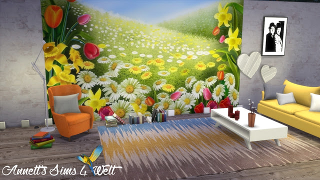 Sims 4 Spring wallpapers at Annett’s Sims 4 Welt
