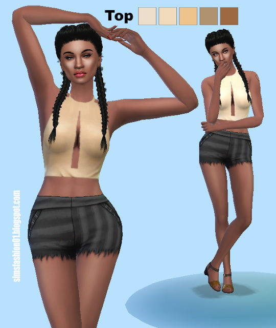 Sims 4 Top at Sims Fashion01