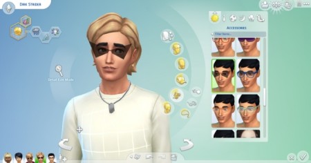 Dirk Strider/Bro Strider Glasses by SCMwargie at Mod The Sims