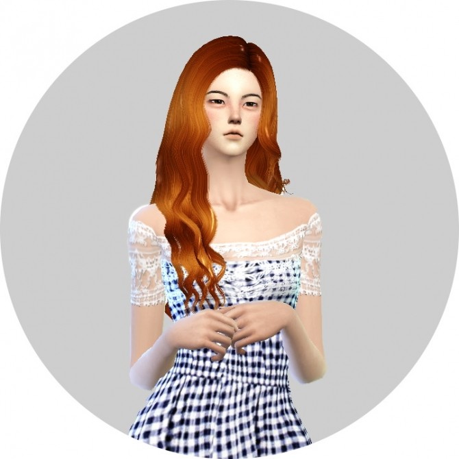 Sims 4 Alessos Hourglass Hair Recolor at Agatho Sims