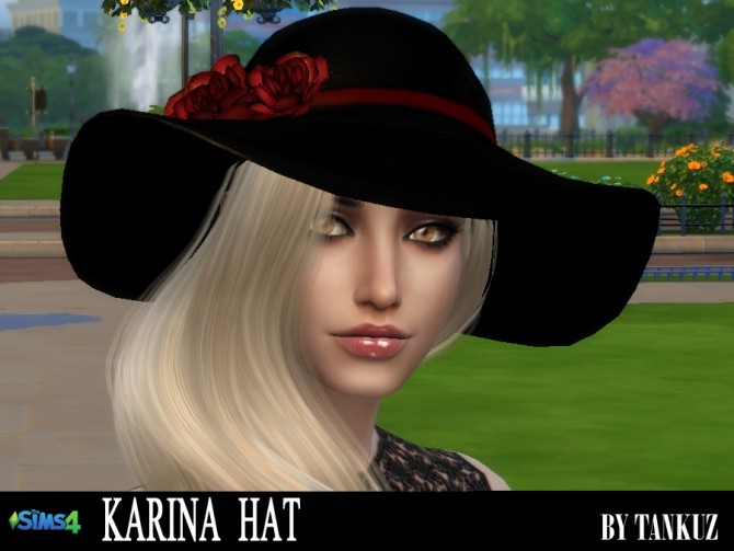 Sims 4 Karina Hat at Tankuz Sims4