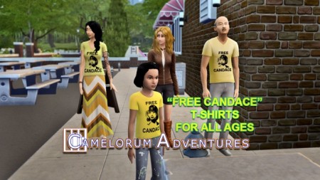 Camelorum Adventures T-Shirts by BulldozerIvan at Mod The Sims