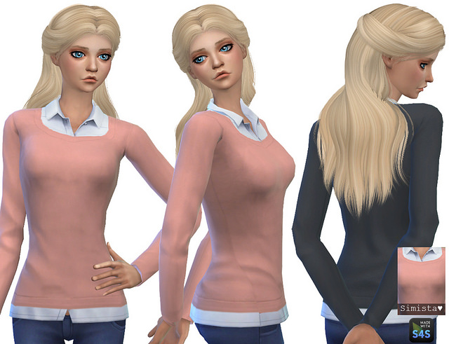 Sims 4 Casual Sweater Pack at Simista