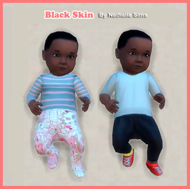 Sims 4 Skins of Baby Set 4 at Nathalia Sims