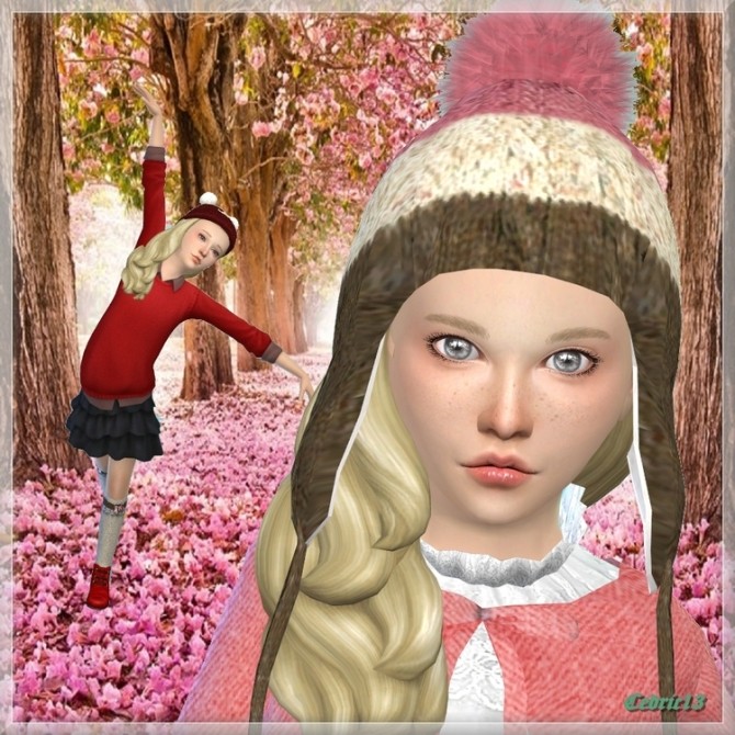 Sims 4 Chloé Amour at L’univers de Nicole