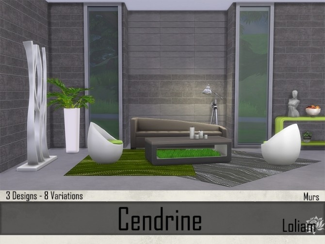 Sims 4 Cendrine wallpapers by Loliam at Sims Artists