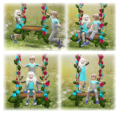 Sims 4 Swing poses at A luckyday